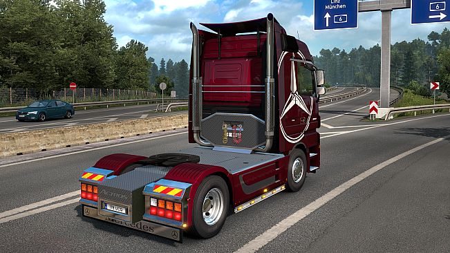 Euro Truck Simulator 2 - Actros Tuning Pack
