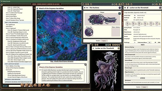 Fantasy Grounds - Sebastian Crowe's Horror of Ash Bay