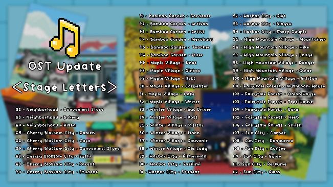 Maltese's Fluffy Onsen - Soundtrack + Items