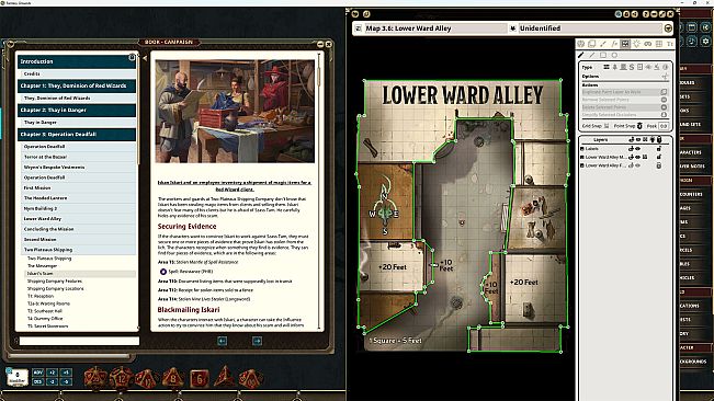 Fantasy Grounds - Dungeons & Dragons Arcana Unleashed Deadfall