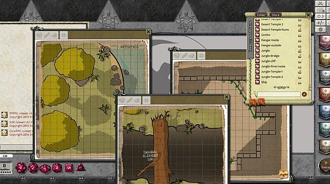 Fantasy Grounds - Pulp Themed Maps