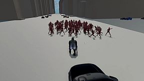 A Gorilla vs 100 Men Simulator