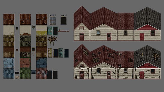 Pixel Game Maker MV - Haunted Residences Assets