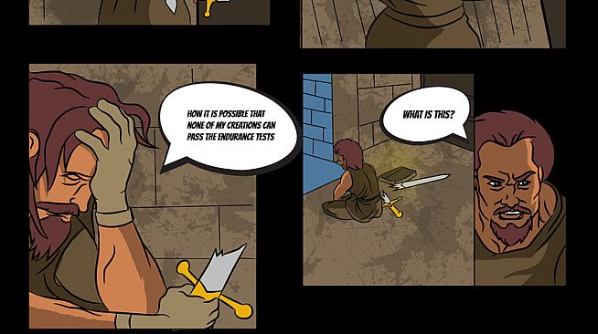 Fantasy Blacksmith Comic Book
