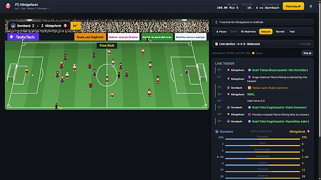 HALFTIME Manager