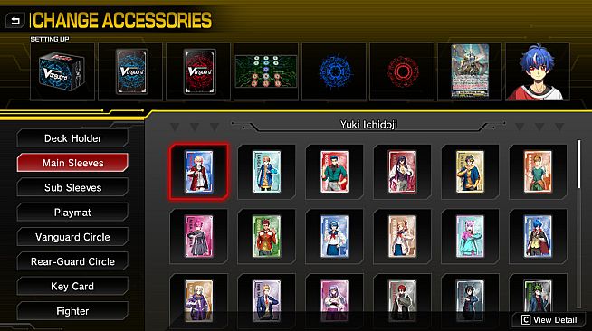 Cardfight!! Vanguard DD 2:Character Sleeve Set 01