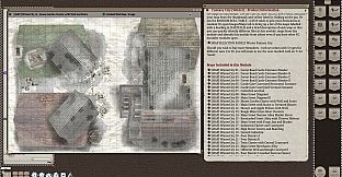 Fantasy Grounds - Meanders Map Pack: Fantasy City Winter (Map Pack)