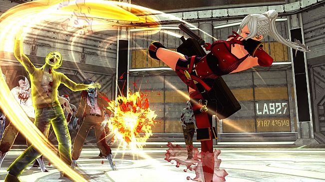 OneeChanbara ORIGIN - Exclusive Lei Costume: Uroboros Combat Uniform Glamorous Red