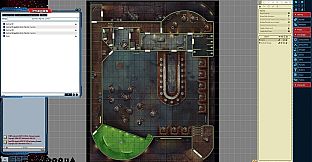 Fantasy Grounds - Starfinder RPG - Flip-Mat - Cantina