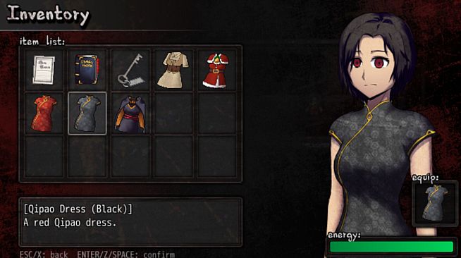 Cursed Mansion - Rose Qipao Costume