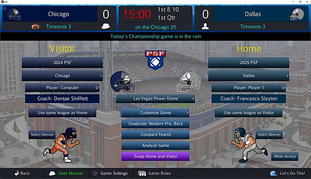 Pro Strategy Football 2026