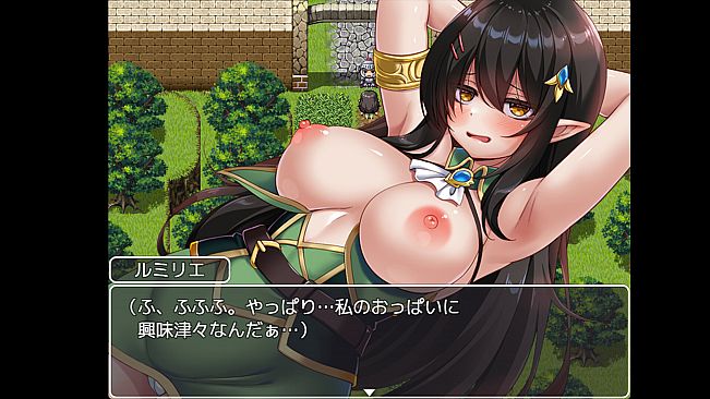 The Gloomy, Busty Half-Elf Just Wants to be Worshipped!