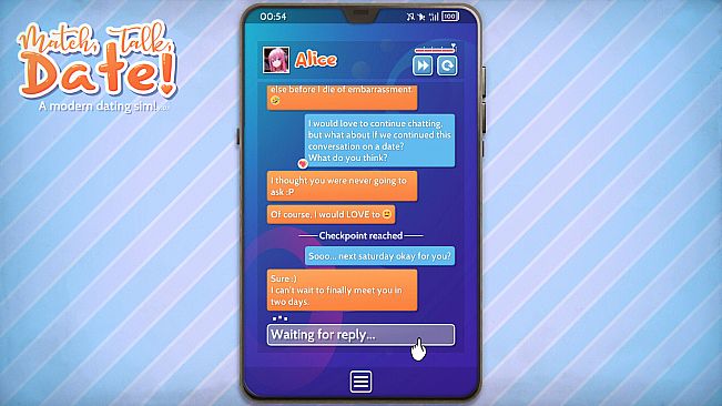 Match, Talk, Date! - A modern dating sim!