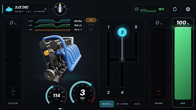 Revving: Engine Simulator
