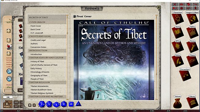 Fantasy Grounds - Secrets of Tibet (CoC7E)