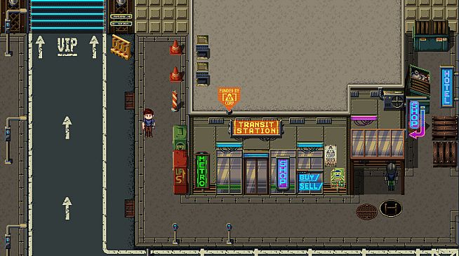 RPG Maker MV - Cyber City: Exterior Tiles