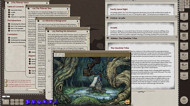 Fantasy Grounds - Trail of the Apprentice: The Thieves' Den