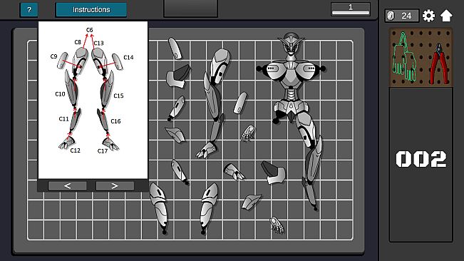 Mech Assembler: Model Kit builder Simulator
