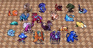 RPG Developer Bakin Mokemo Factory MONSTER PIXEL PACK Vol.4