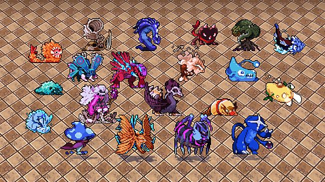 RPG Developer Bakin Mokemo Factory MONSTER PIXEL PACK Vol.4