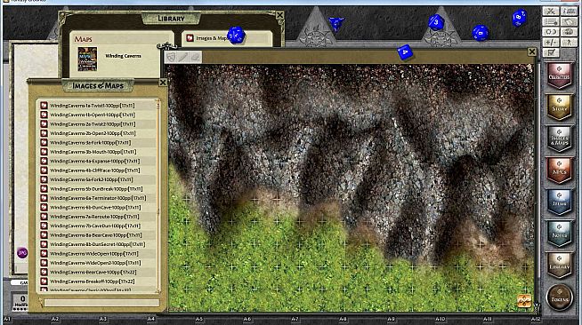 Fantasy Grounds - Maps: Winding Caverns
