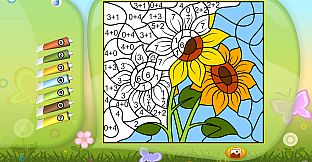 Color by Numbers - Flowers