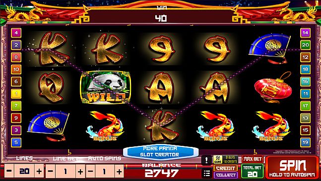 More Panda - Slot Creator