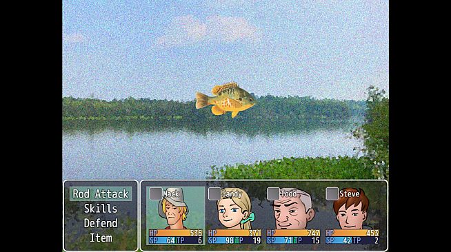 Deep Trouble: A Fishing RPG