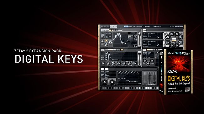 Z3TA+ 2 - DSF Digital Keys Expansion Pack