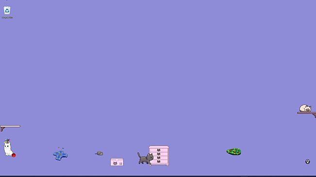 Desktop Pet: Idle Cats Cozy Chaotic Companions for your screen