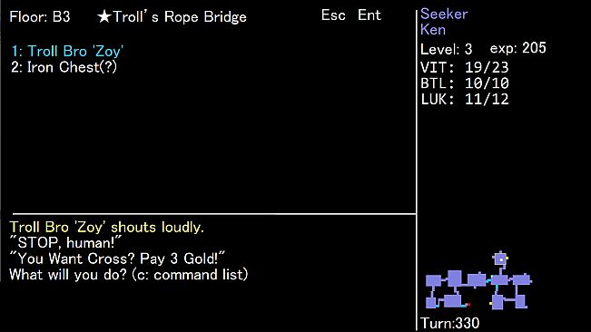 Text Dungeon: The Ring of Life