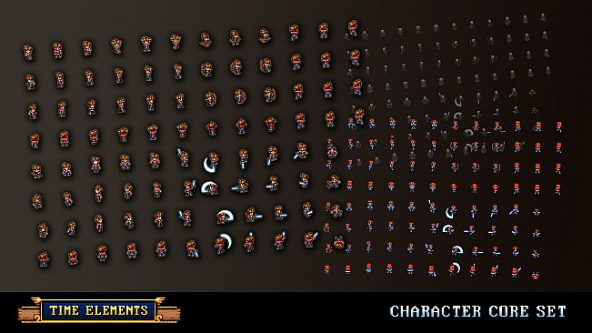 RPG Maker MZ - Time Elements - Character Core Set