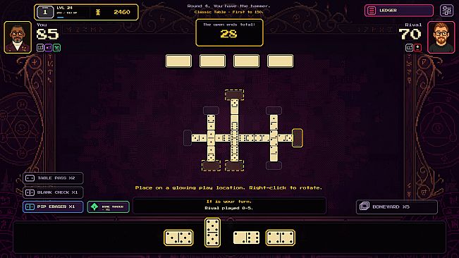House of Pips: a Domino Roguelike