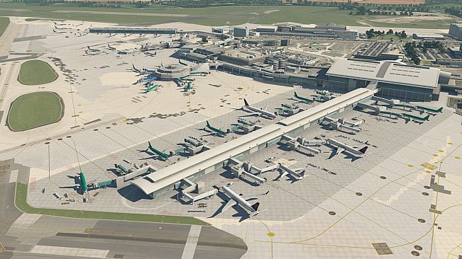 X-Plane 11 - Add-on: Aerosoft - Airport Dublin V2.0