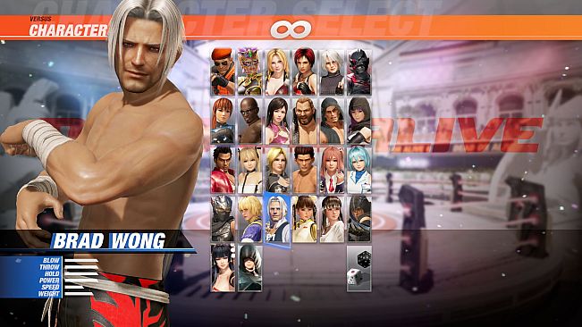 DOA6 Brad Wong Deluxe Costume