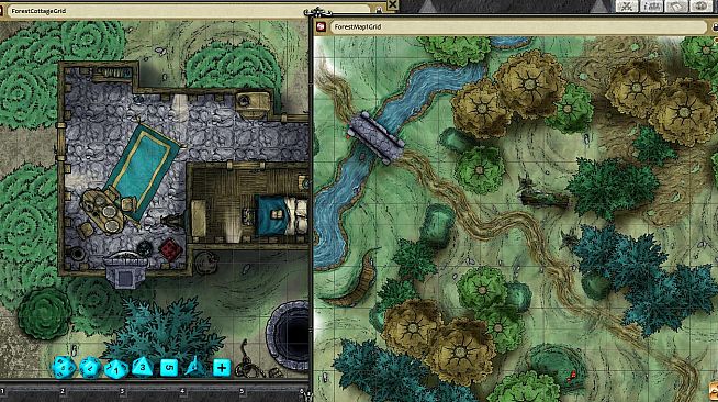 Fantasy Grounds - Forest Map Pack by Joshua (Map Pack)