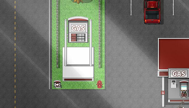 RPG Maker MZ - KR Transportation Station - Cars Trucks and Gas Tileset