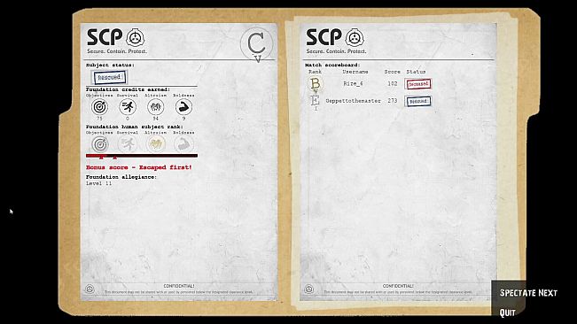 SCP: Nemesi - Alpha Testing