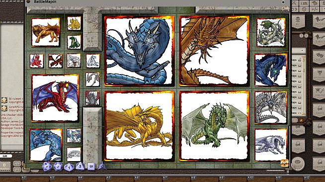 Fantasy Grounds - Gaming #5: Dragons & Giants (Token Pack)