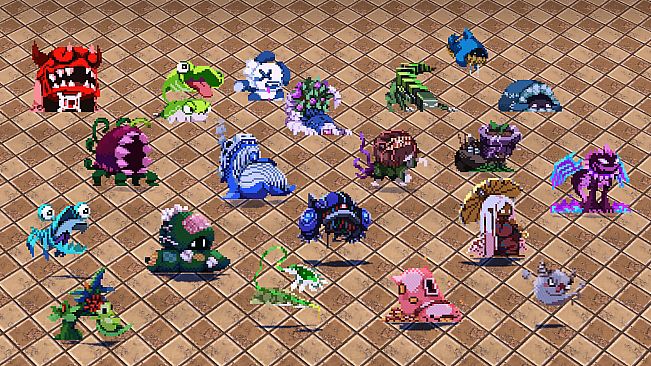 RPG Developer Bakin Mokemo Factory MONSTER PIXEL PACK Vol.3
