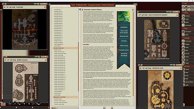 Fantasy Grounds - Pathfinder RPG - Campaign Setting: Tombs of Golarion