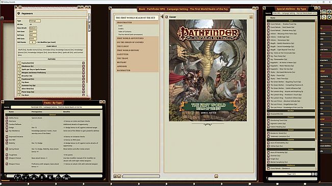 Fantasy Grounds - Pathfinder RPG - Campaign Setting: The First World, Realm of the Fey