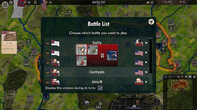 SGS Battle for: Gettysburg