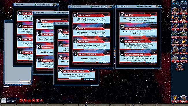 Fantasy Grounds - Starfinder RPG - Starfinder Critical Hit Deck