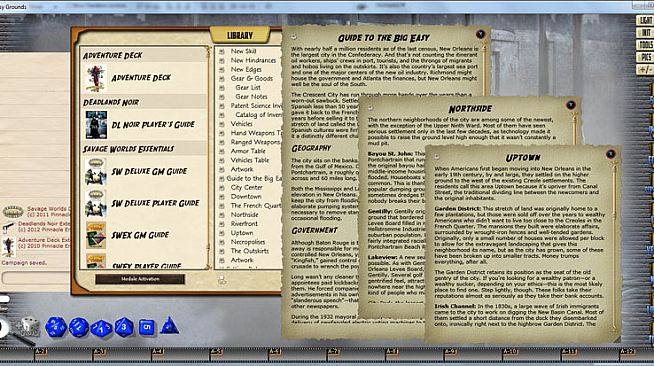 Fantasy Grounds - Deadlands Noir - Player's Guide