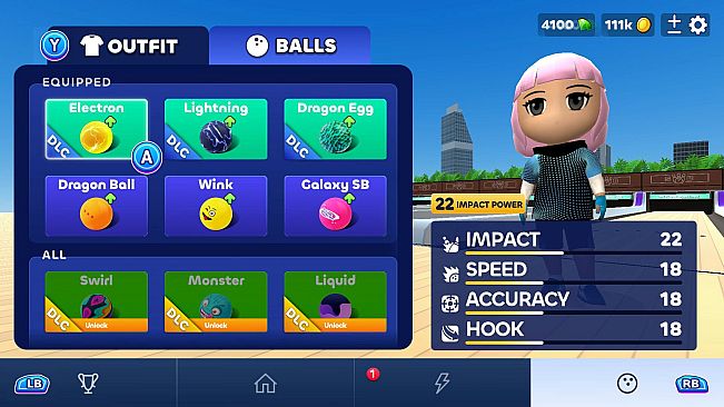 Skyline Bowling: Light Style