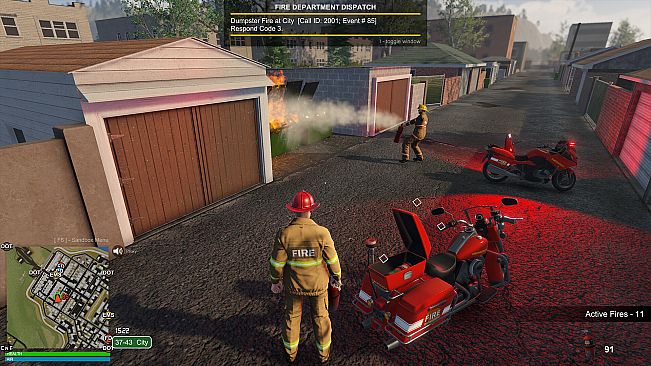 Flashing Lights: First Responder Motorcycle Pack