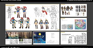 Heroine Anthem Zero - Art Book