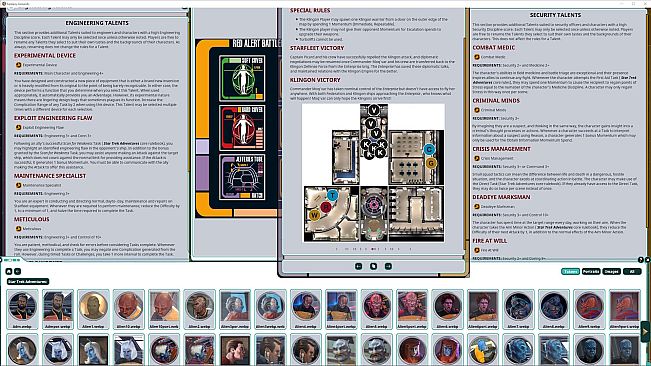 Fantasy Grounds - Star Trek Adventures: The Operations Division Supplemental Rulebook