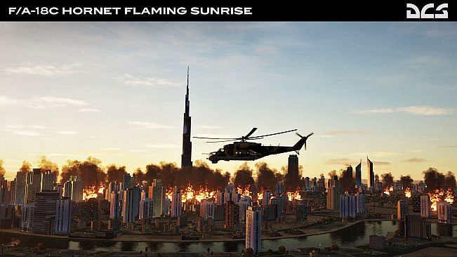 DCS: F/A-18C Flaming Sunrise Campaign by Sandman Simulations
